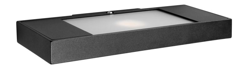 Fantasia Talu LED wall light 20W 2700K dimmable black, 1256 lumen