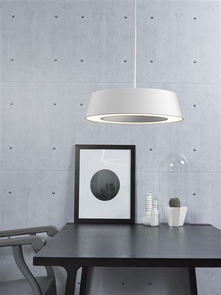 Orbit Pendelleuchte LED rund 360mm weiß oder grau 14,5W 1160lm