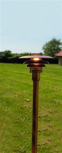 Phoenix mini bollard light galvanized E27 IP54 1130mm high