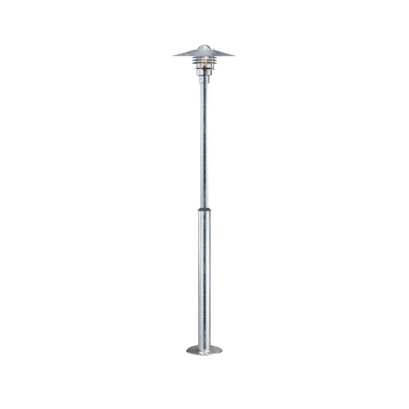 Nordlux Vejers borne de jardin galvanisée E27 IP54 130-200cm