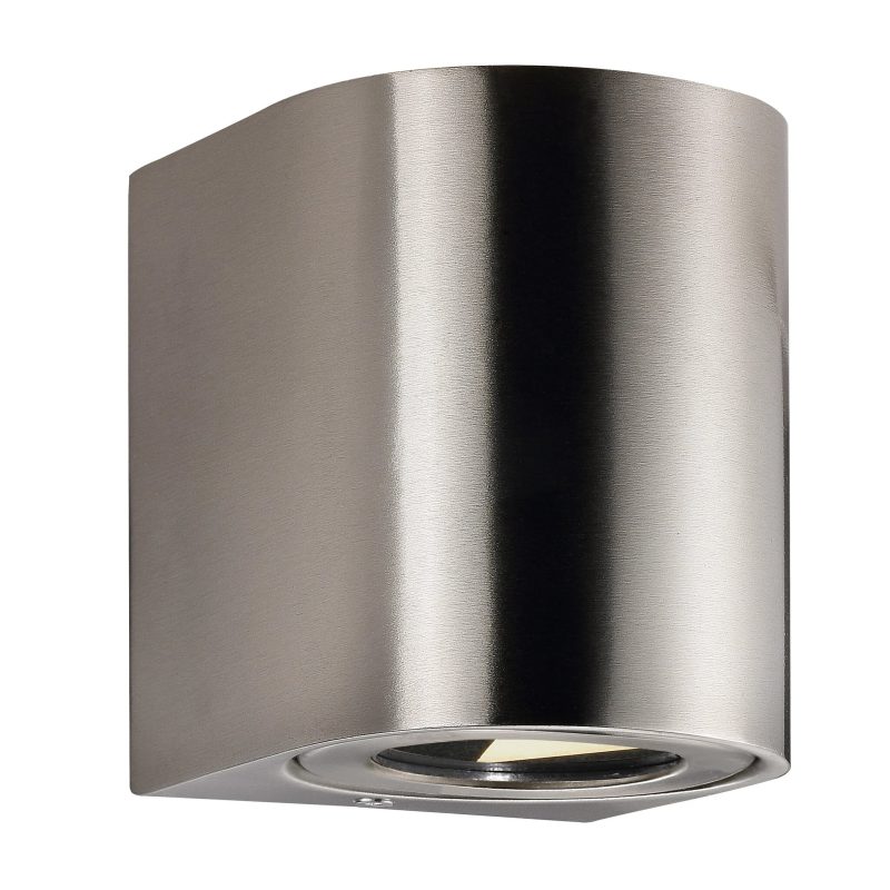 Nordlux Cantina lampada da parete esterna in acciaio inox IP44 2x6W