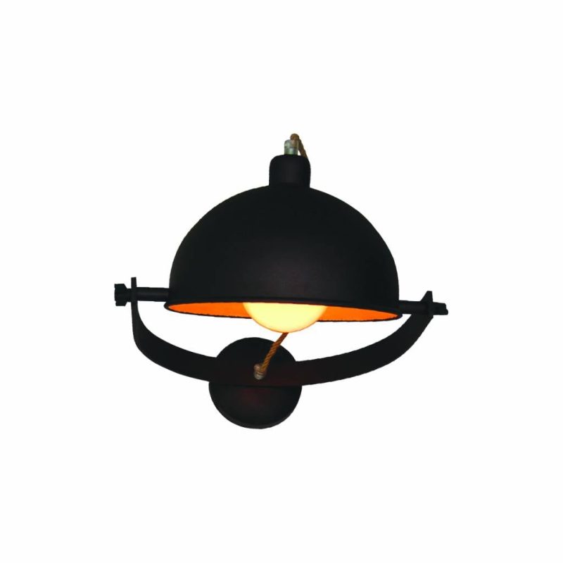 Homelighting Applique murale industrielle rouille beige 350mm E27 orientable