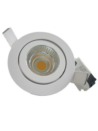 Fantasia inbouwspot LED 5W richtbaar, grijs of wit