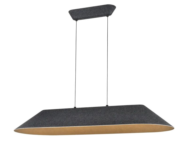 Fantasia FONIC LED Pendelleuchte 109 cm dimmbar grau