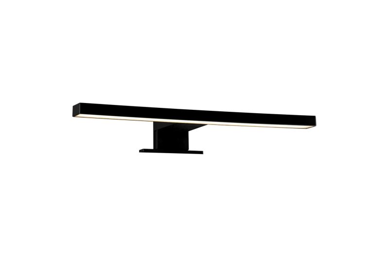 Fantasia EVIA Spiegelleuchte IP44 schwarz, LED 5W 2700K