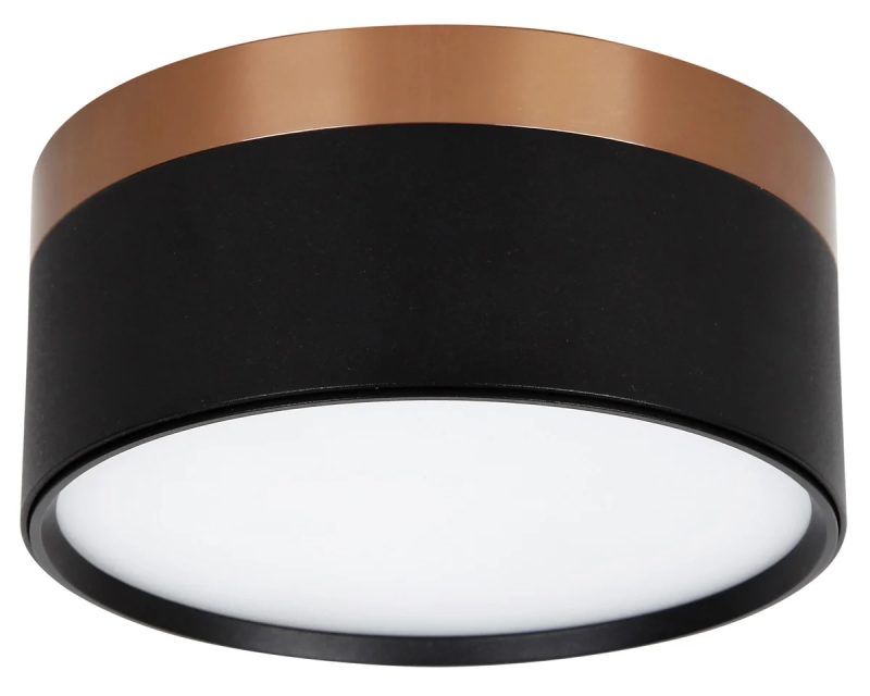 Fantasia RAKU wall/ceiling light Ø158mm bronze/black