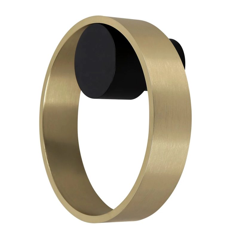 Fantasia BIJOU applique da parete, oro spazzolato e nero