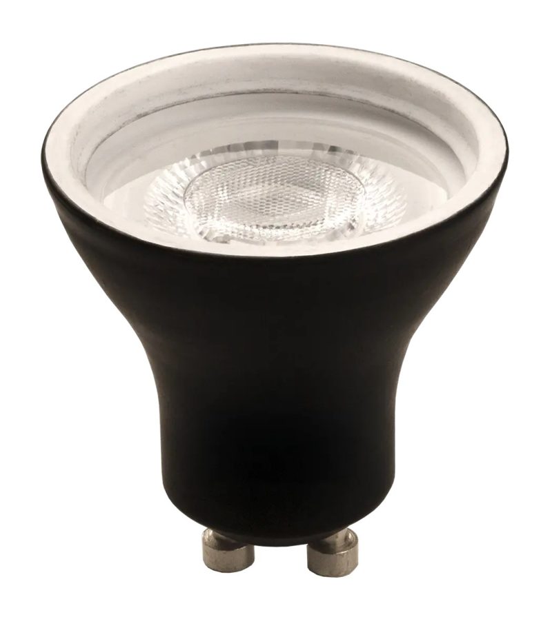 Fantasia Deep Deco Base lampadina LED GU10 8W 2700K nera