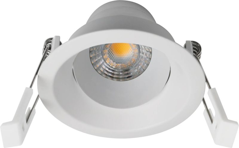 Fantasia Deep Deco Einbaustrahler schwenkbar, weiß, LED 8W 2700K dimmbar
