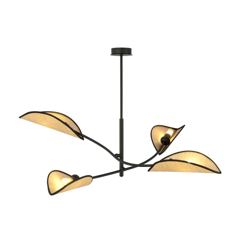Emibig LOTUS 4 BLACK/RATTAN