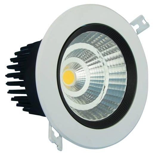 LED-Einbauleuchte 10W, Ausschnitt 95-104mm, schwenkbar