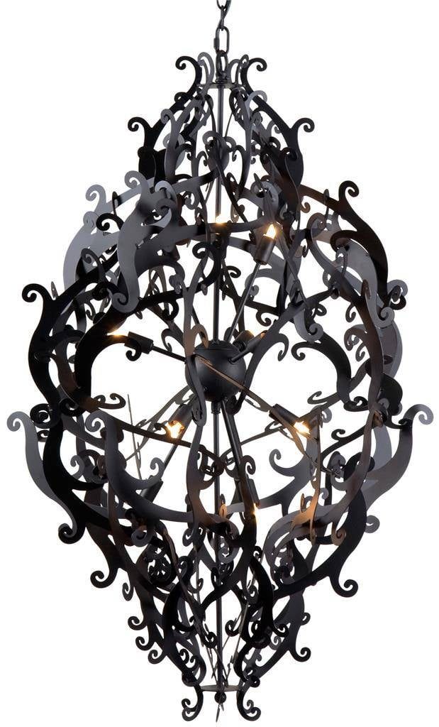 Linea Verdace Mila Pendelleuchte Metall gebürstetes Silber 113cm G9x12