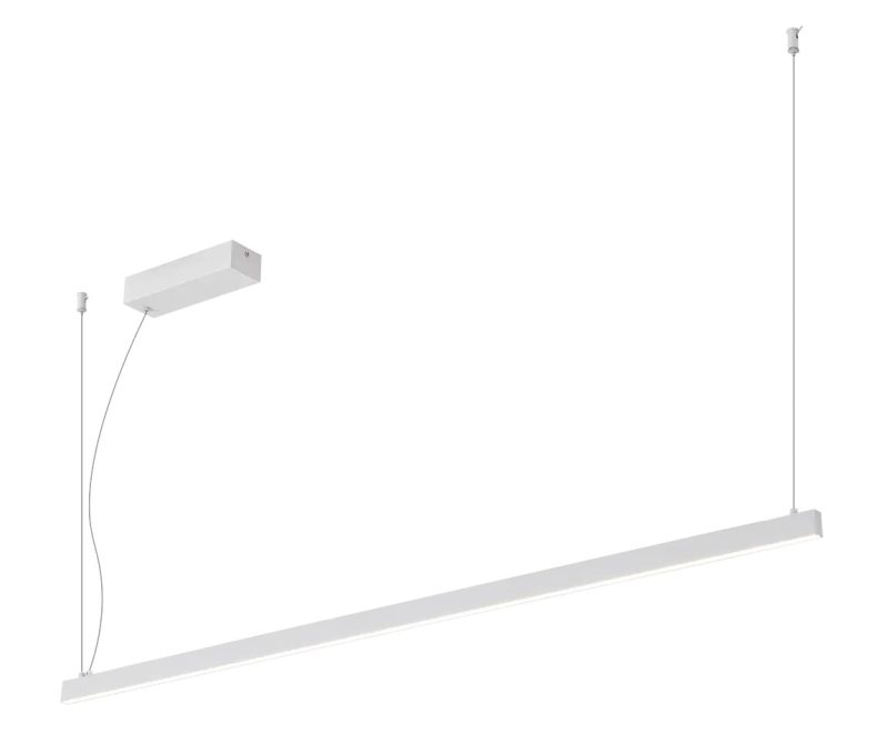 Fantasia Guri LED pendellamp lichtbalk wit 120 cm dimbaar 36W