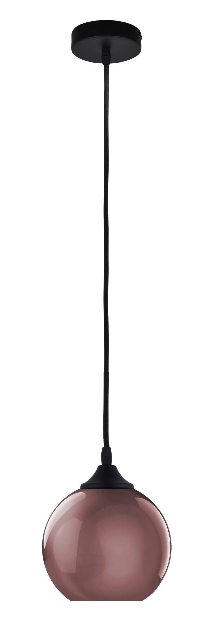 Fantasia Rogodo hanglamp glas mini bol koper Ø15cm E14 fitting
