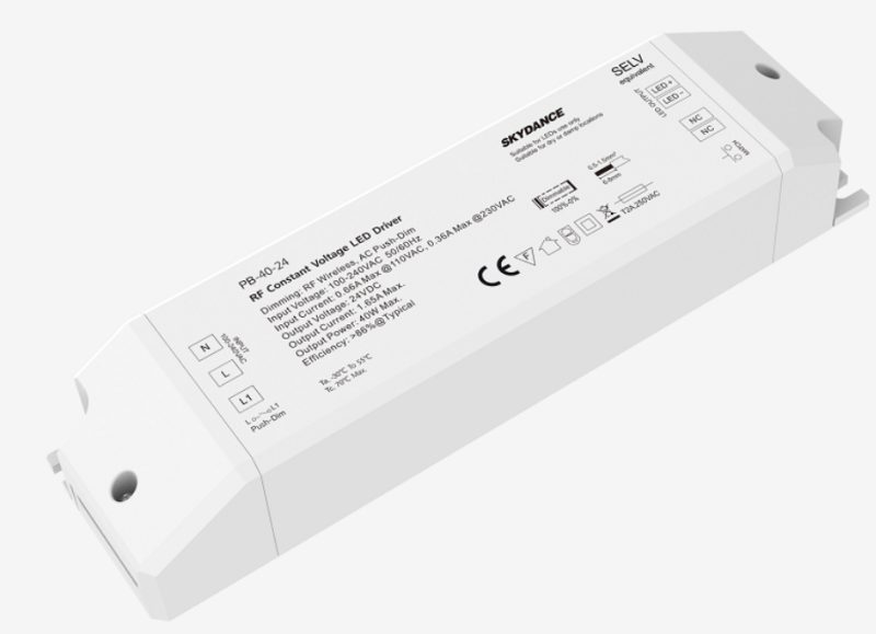 LCM-40 LED driver dimbaar 24V DC 40W voor vochtige ruimtes