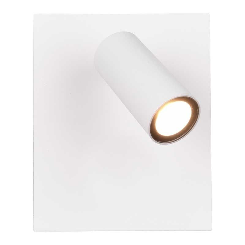 Trio Lighting Tunga LED wandspot wit 3,5W kantelbaar, IP54 binnen/buiten