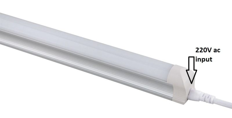 LED TL-buis 90 cm 12W met geïntegreerd armatuur, 1200 lumen