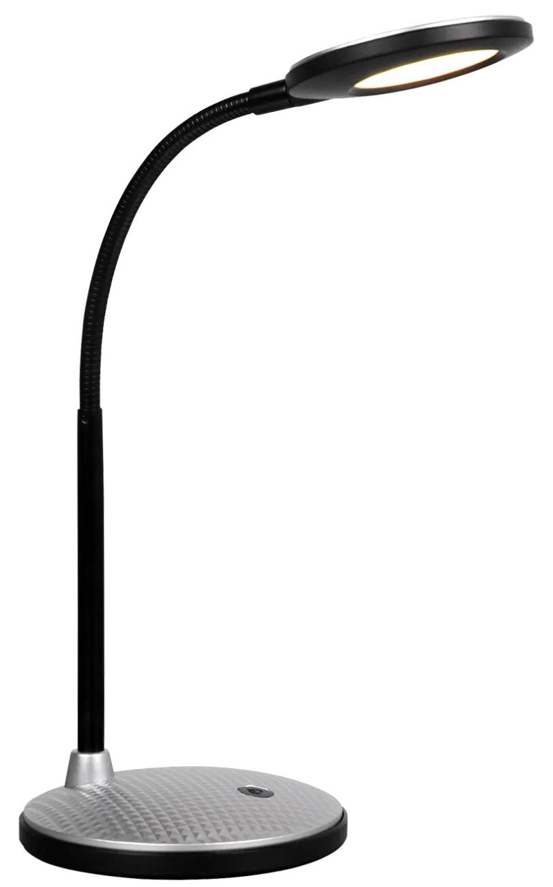 Fantasia Index lampada da scrivania LED nero-argento 365mm 5W 350 lumen