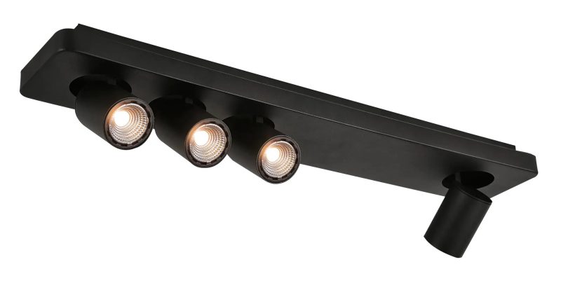 Fantasia Nysit ceiling lamp 4-light adjustable black